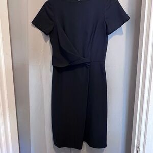 Dark Navy Sheath Dress